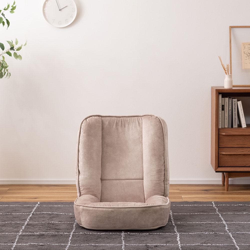 新品 送料込み フロアチェア 防水 リクライニング ソファ ベージュ