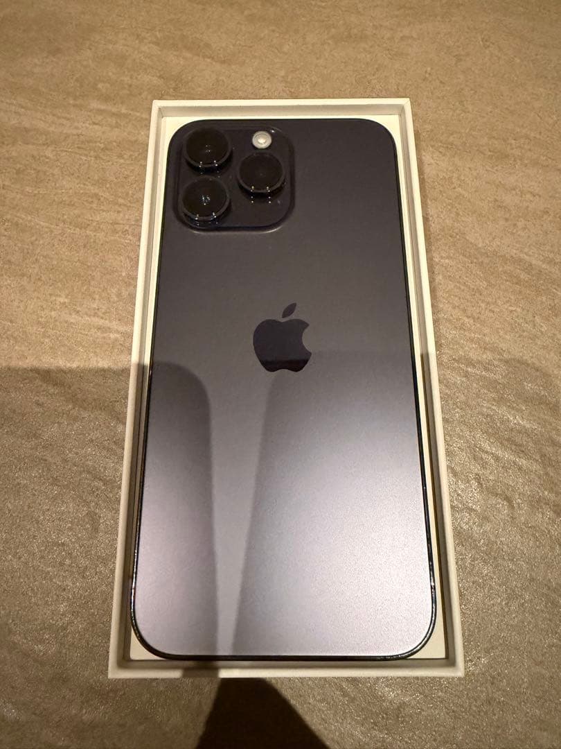 【美品】iPhone 14 Pro Max ディープパープル 256GB
