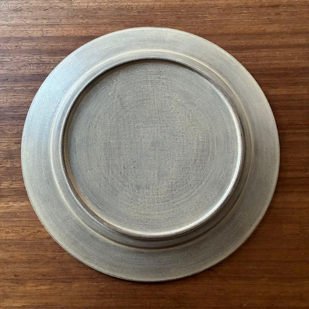 富井貴志 白漆皿 24㎝ 木工