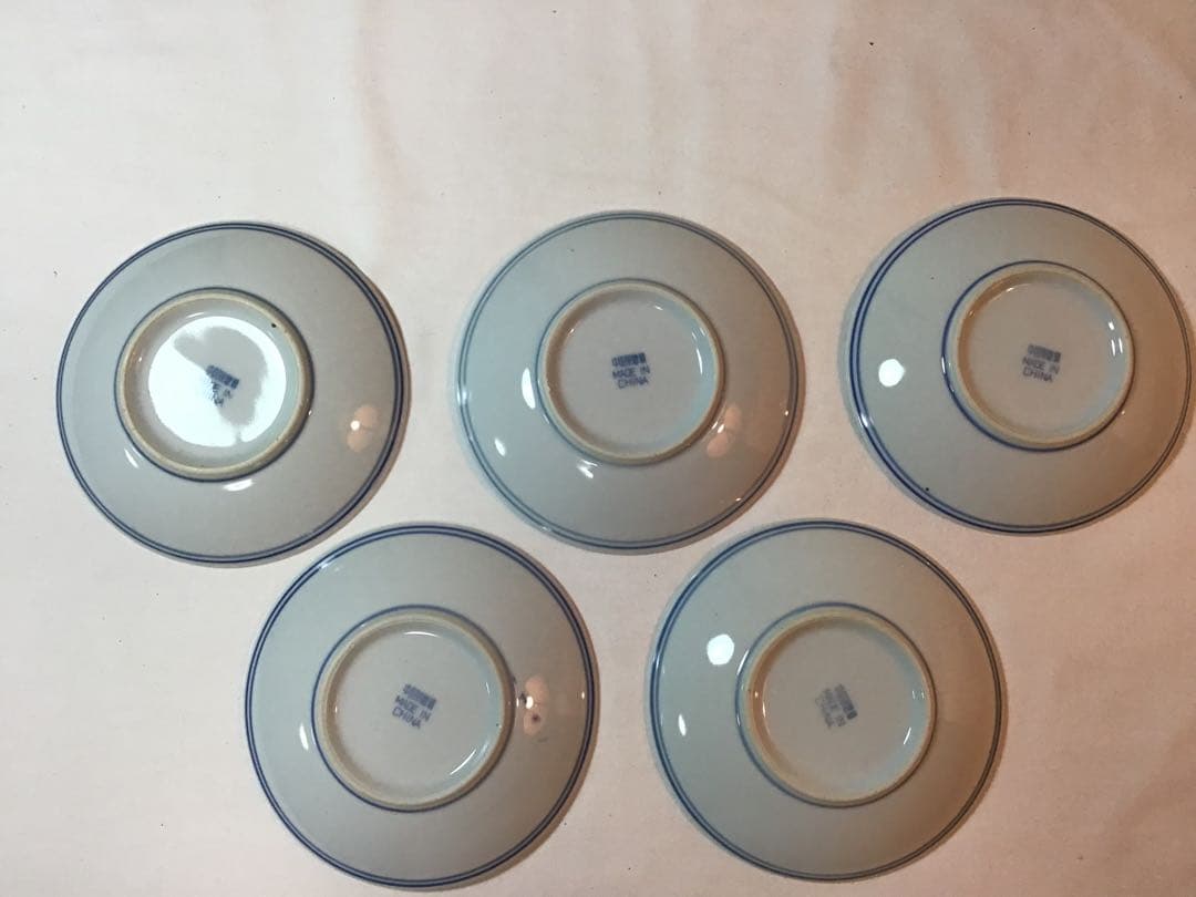 中国景徳鎮　小皿　10枚セット　中古品　[60］