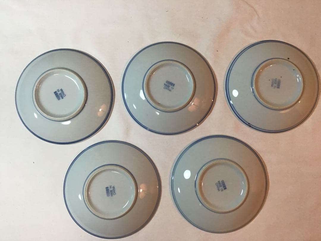 中国景徳鎮　小皿　10枚セット　中古品　[60］