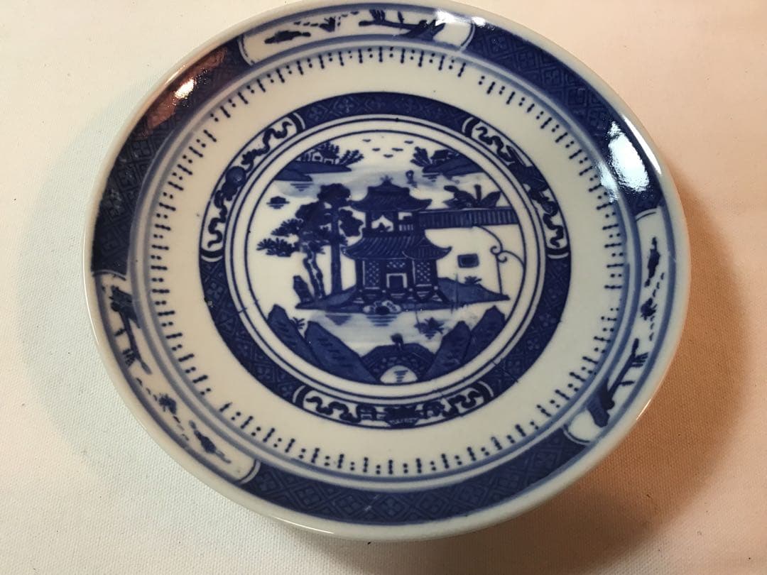 中国景徳鎮　小皿　10枚セット　中古品　[60］
