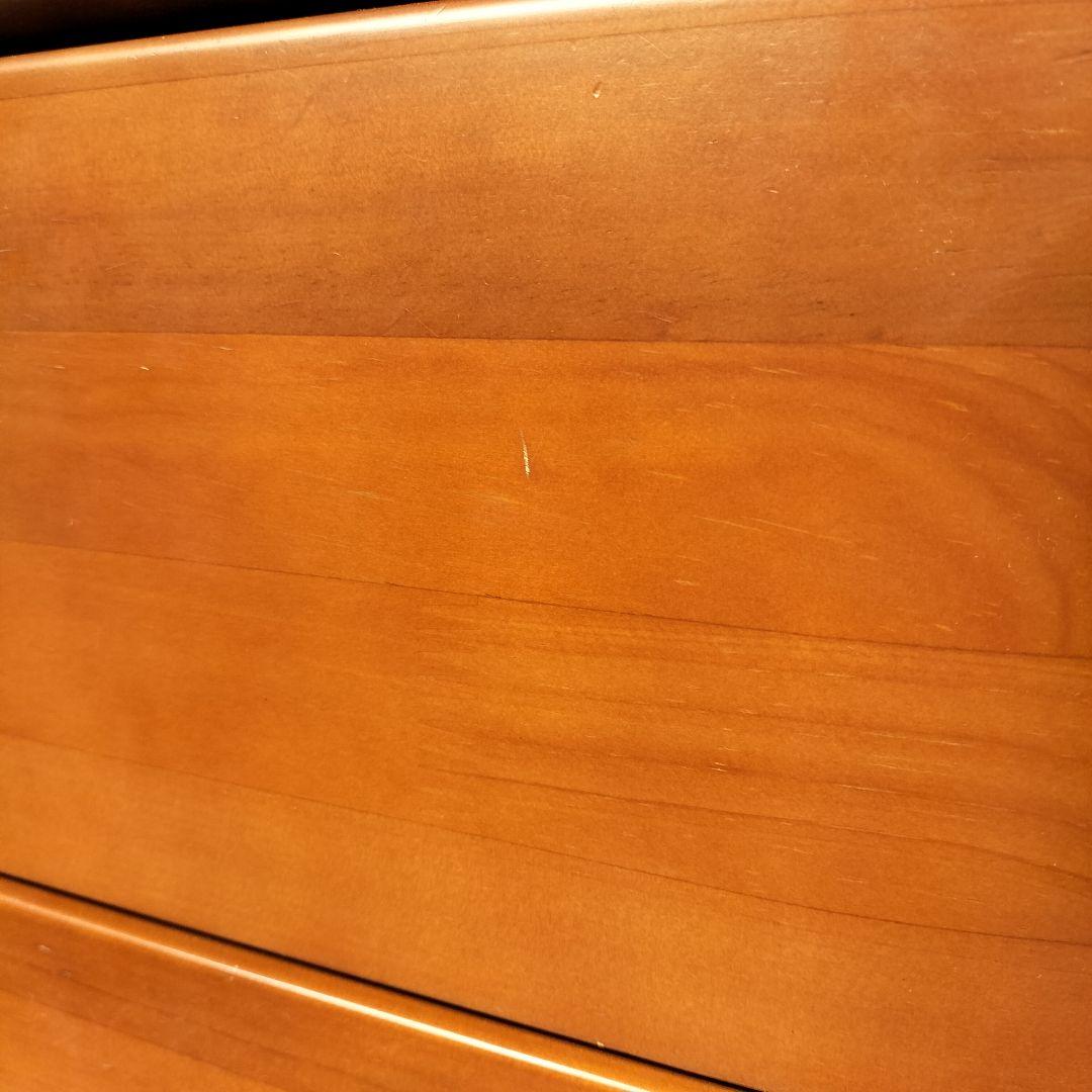 M♦スリム　 6段チェスト　 チェリーウッド調 　スリムタンス　 省スペース