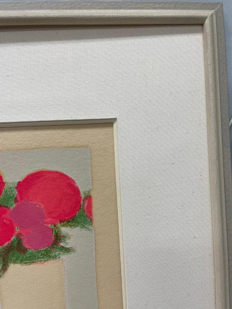 ベルナール・カトラン★春の花束★リトグラフ★E.A.