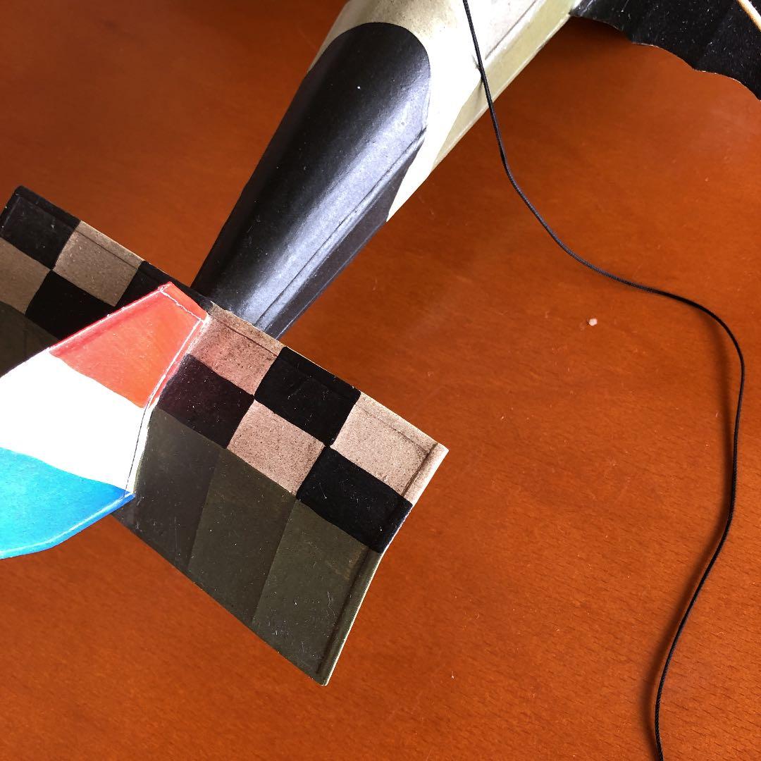 値下げ！ブリキ製　飛行機　ハンドメイド