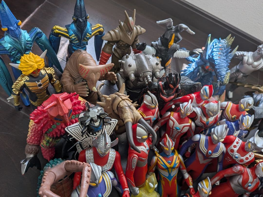 ウルトラマン・仮面ライダー フィギュアセット