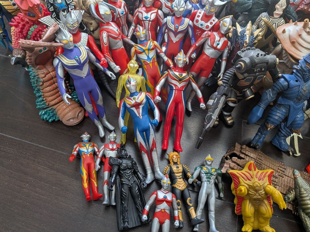 ウルトラマン・仮面ライダー フィギュアセット