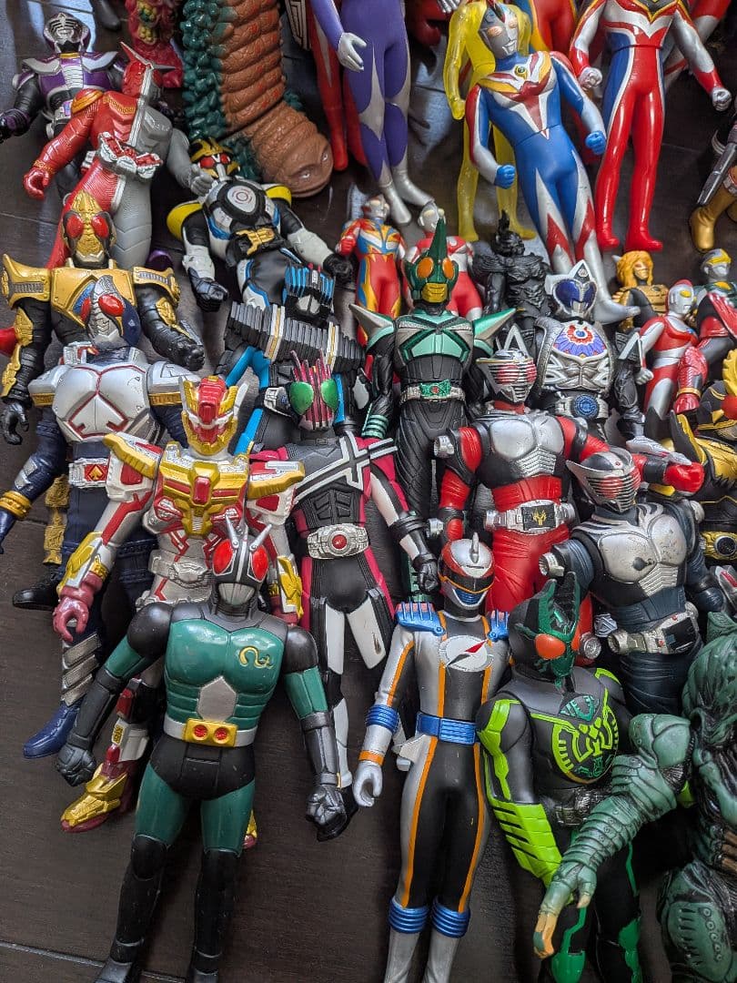 ウルトラマン・仮面ライダー フィギュアセット