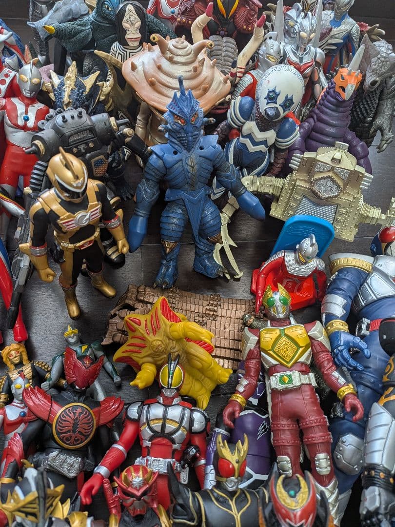 ウルトラマン・仮面ライダー フィギュアセット