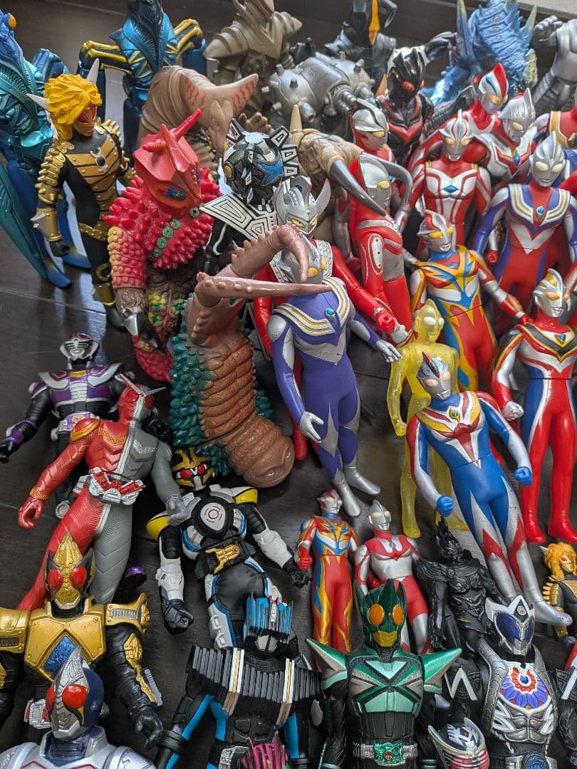 ウルトラマン・仮面ライダー フィギュアセット