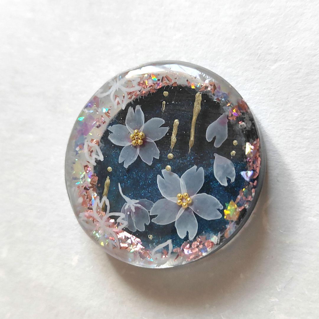 【753】ハンドメイド　レジン　ヘアゴム　ポニーフック