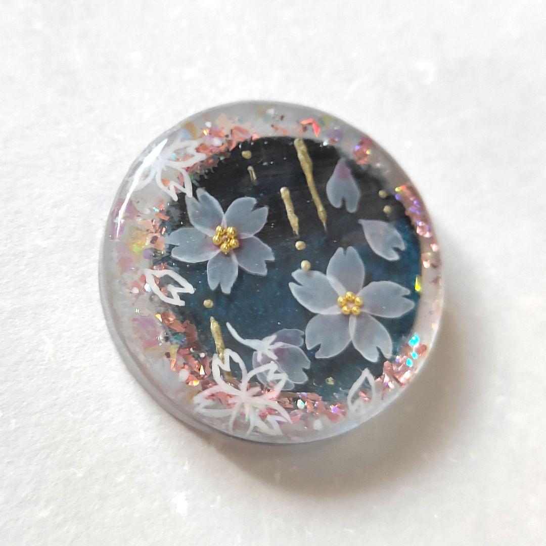 【753】ハンドメイド　レジン　ヘアゴム　ポニーフック