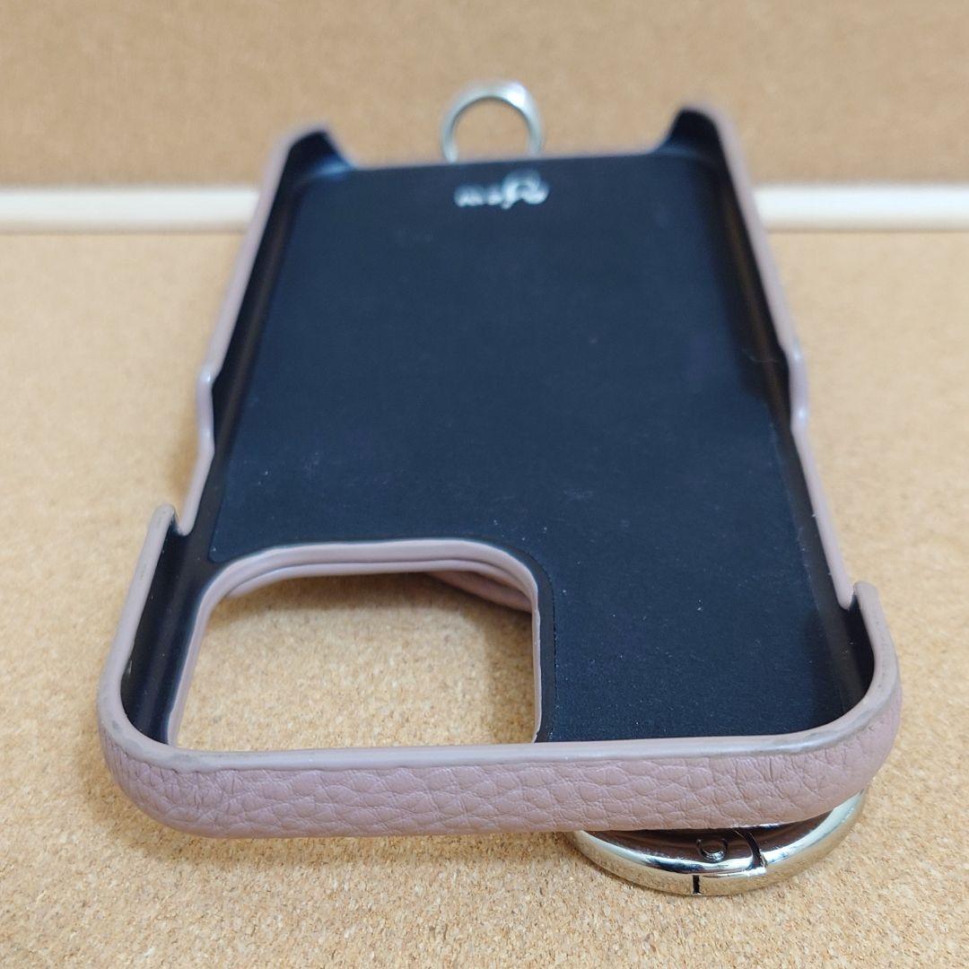 ajew　エジュー iPhone15ProMaxケース ピンクベージュ