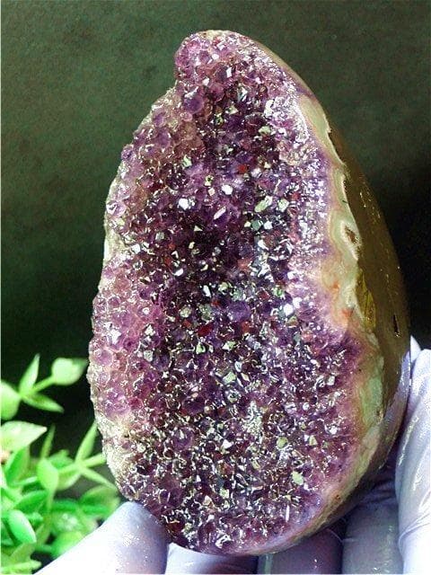 AAA級家庭円満◆天然ウルグアイ産アメジスト原石B79G3/211G116B