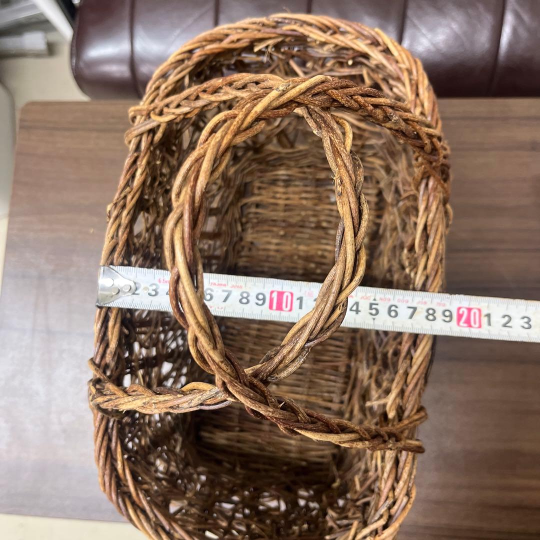 あけび 手提げ (みだれ編み)T