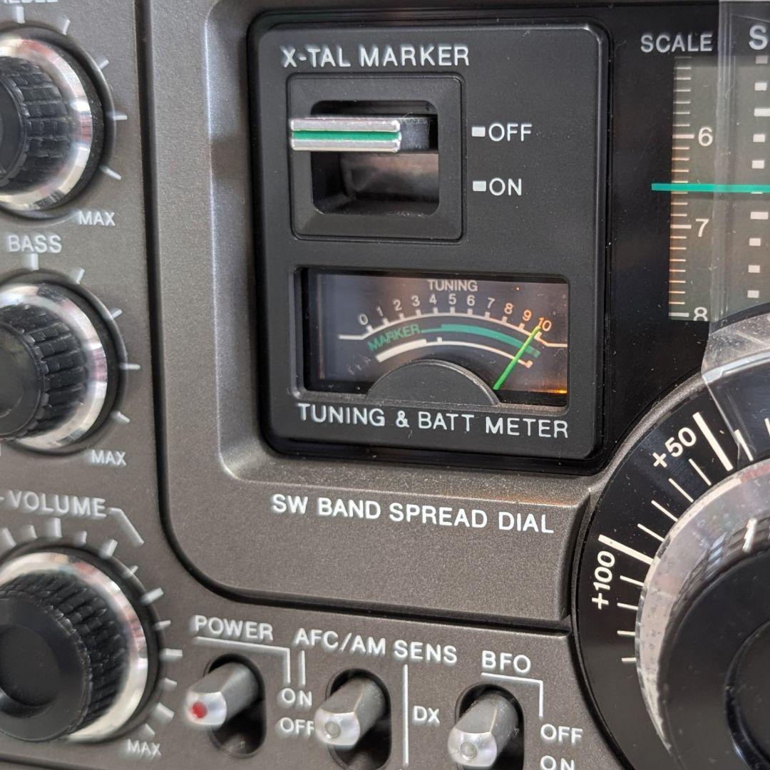 SONY スカイセンサー ICF-5900 BCLラジオ 動作OKマニュアル付