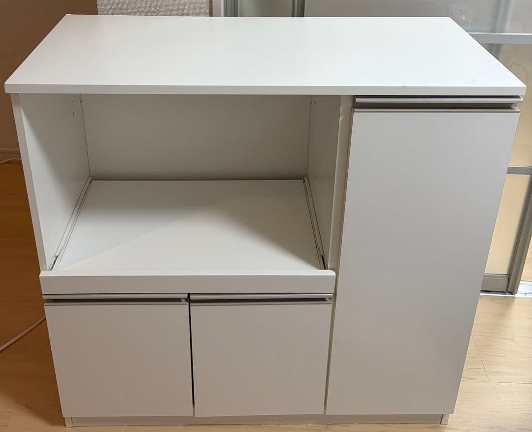 【送料込】ニトリ レンジ台 キッチン収納