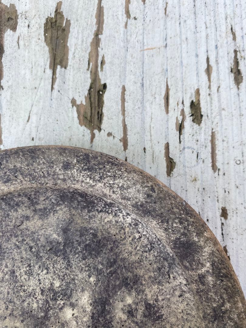 【希少】紙上征江 プレート2枚セット マットグレー ほぼ未使用　レア　明心工房