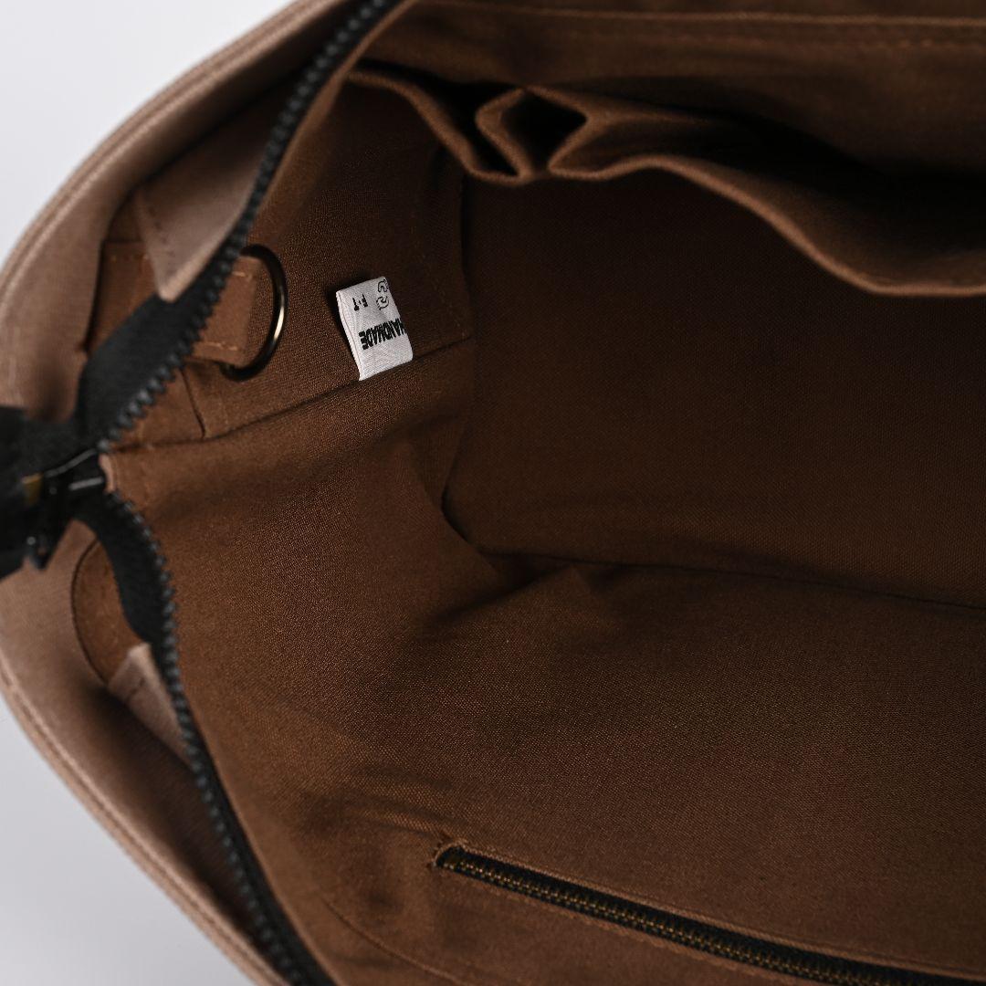 ハンドメイド 8号/11号×旧倉敷帆布×8番糸 スタンダードトート特大