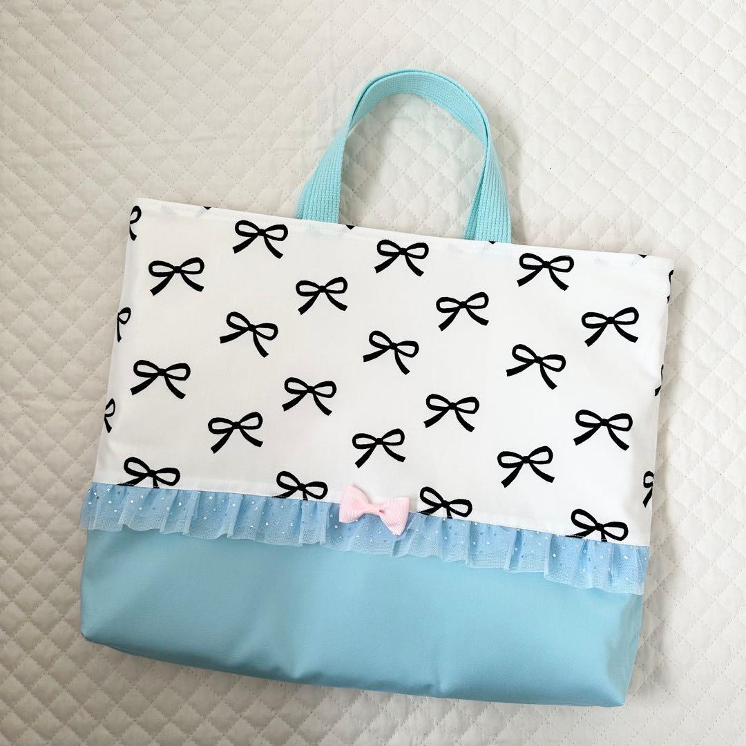もも⭐︎レッスンバッグ等2点⭐︎女の子ハンドメイド