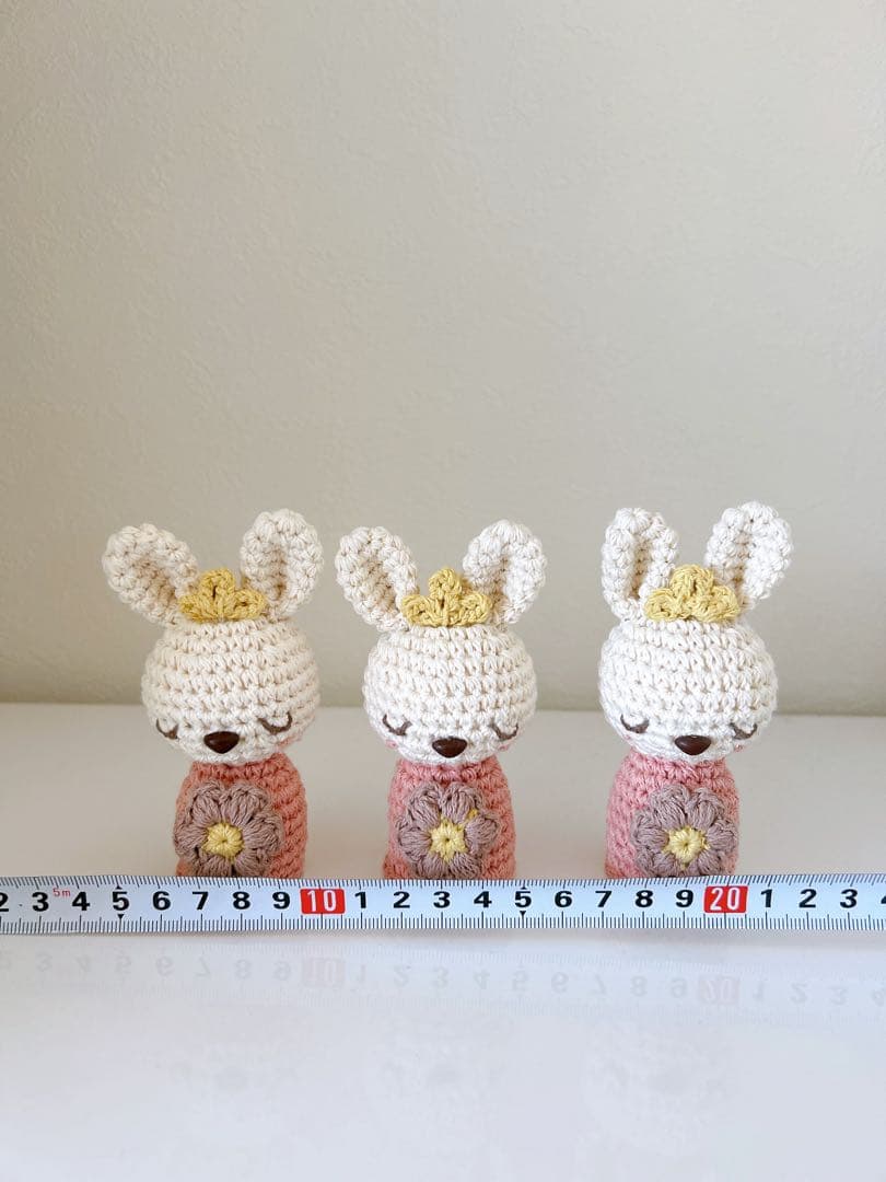 1点限り　うさぎちゃんのお雛様セット　飾り棚付き