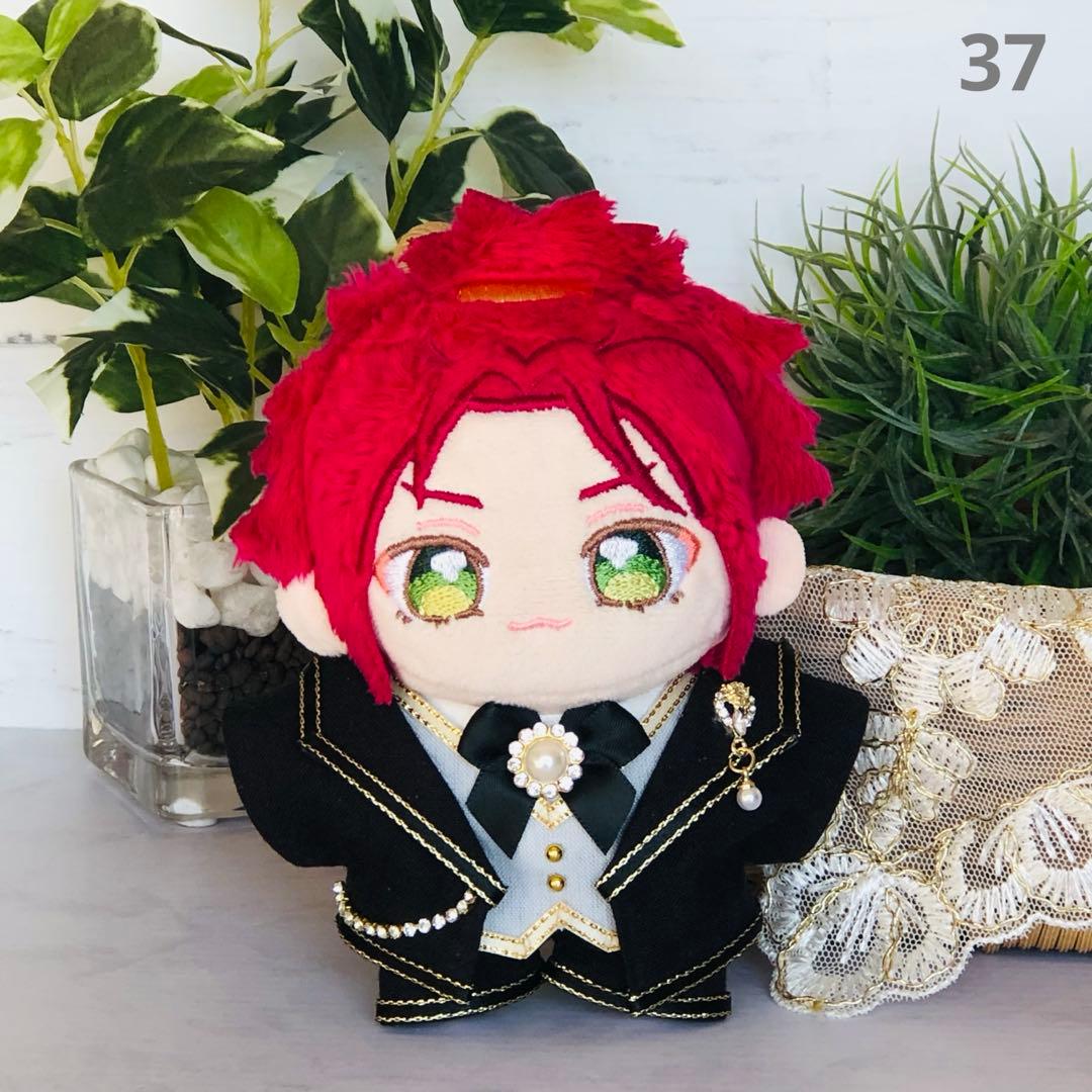 37.38 あんスタ　いつぬい　ぬい服　スーツ　タキシード　ペアセット　12cm