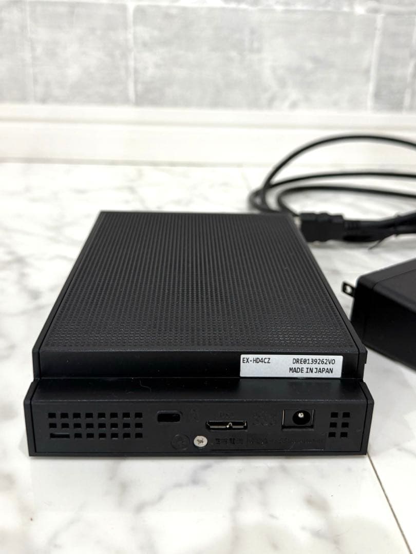 アイオーデータ/EX-HD4CZ/ 外付けHDD 外付けハードディスク/4TB