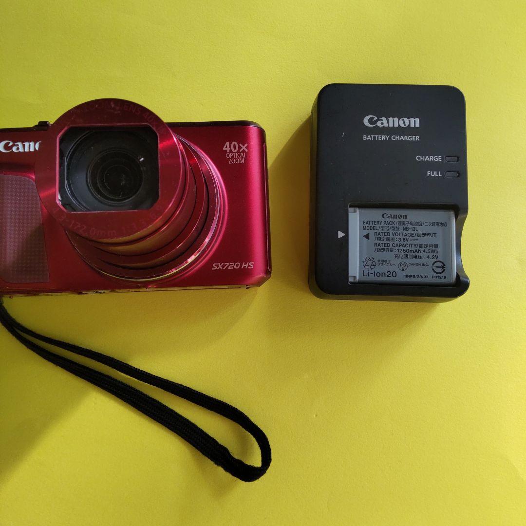 キャノン Canon Pawer Shot SX720HS レッド ジャンク