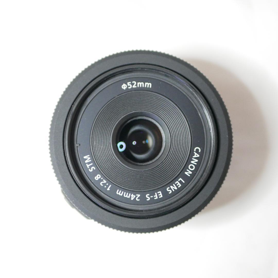 Canon キャノン EF-S 24mm F2.8 STM 美品 レンズガード付