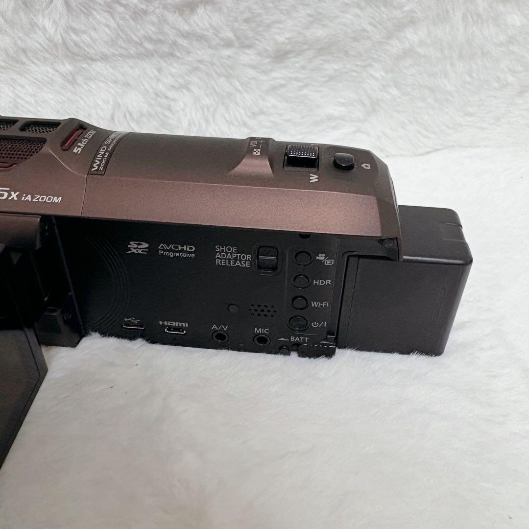 【極美品】Panasonic HC-WX995M 4Kビデオカメラ