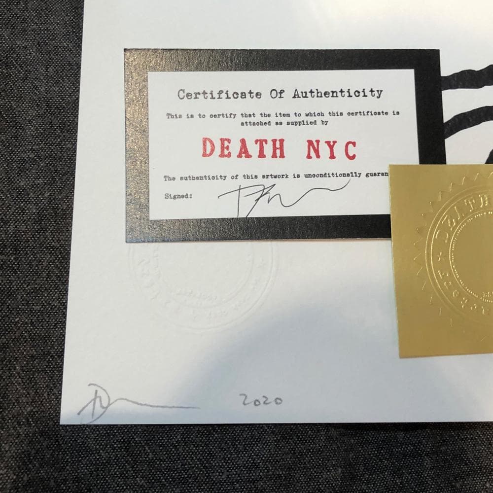 DEATH NYC 正規品 2020新作 世界限定100枚 0097