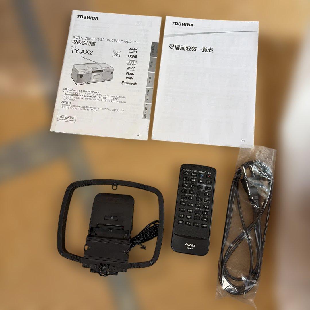 TOSHIBA TY-AK2 CD・MD・カセットデッキ