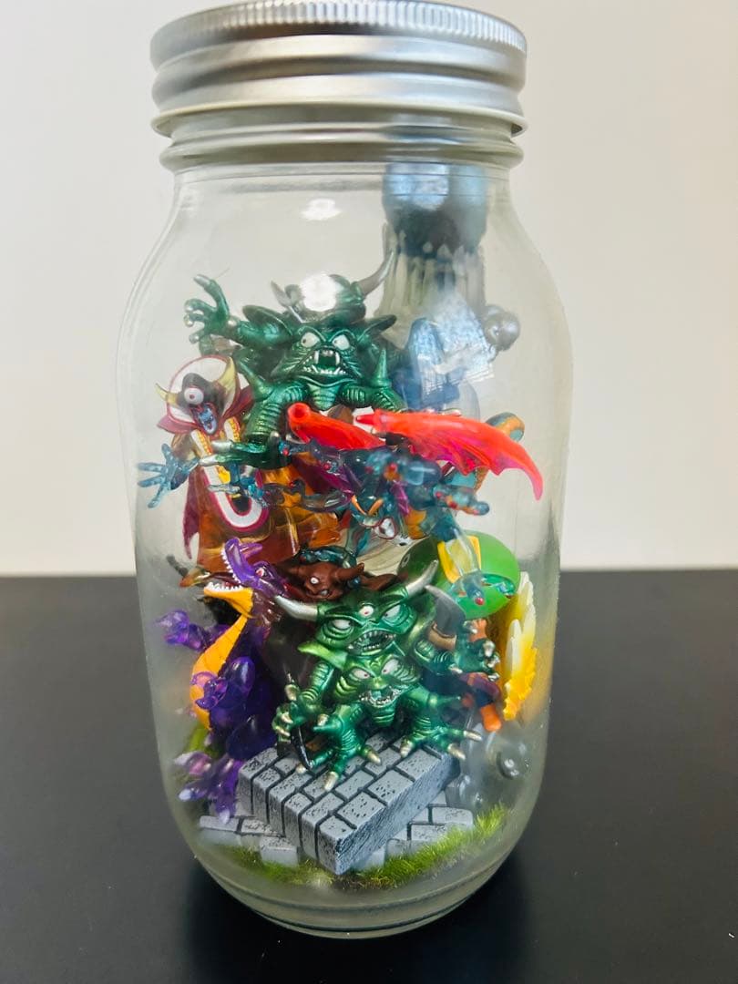 ドラゴンクエスト　モンスターズフィギュア　魔王　スライム　クリスタルモンスターズ