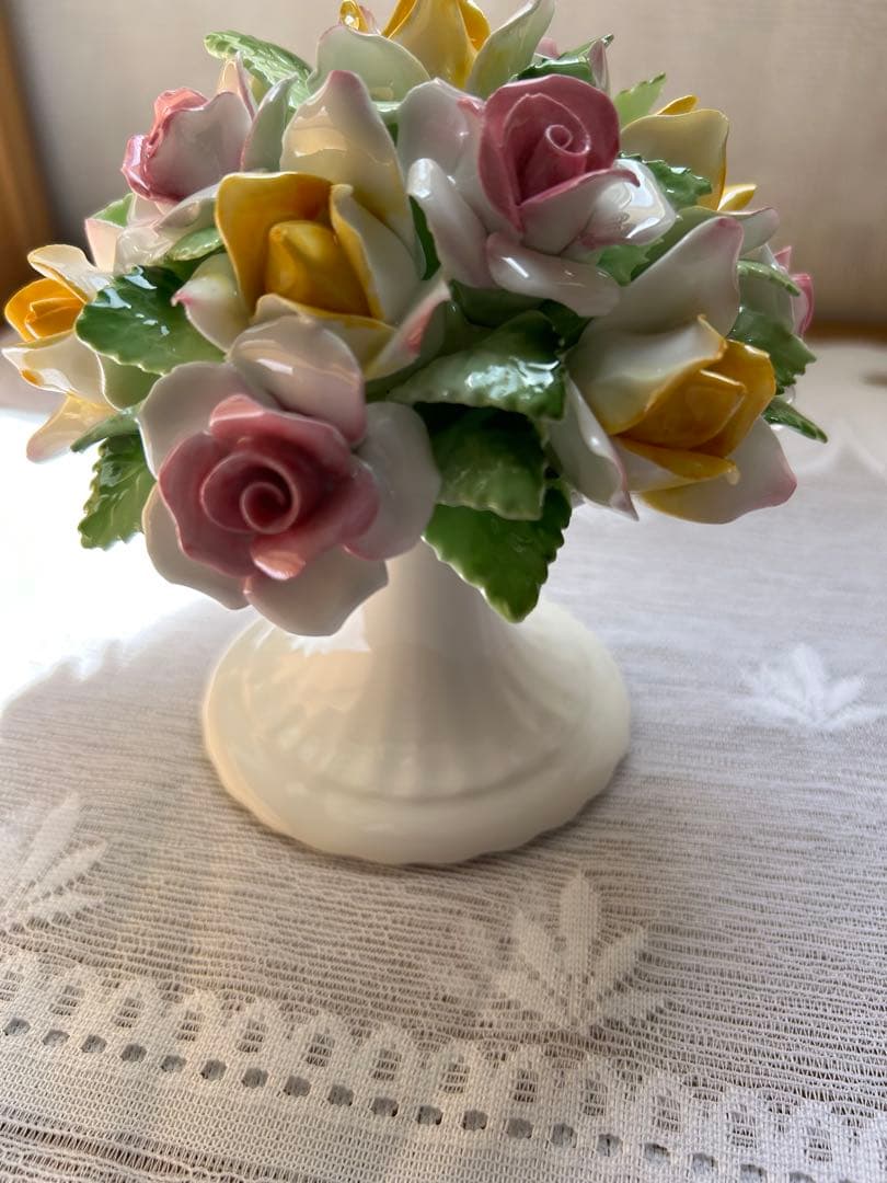 新品⭐︎希少ロイヤルドルトン バラの陶花 ローズ