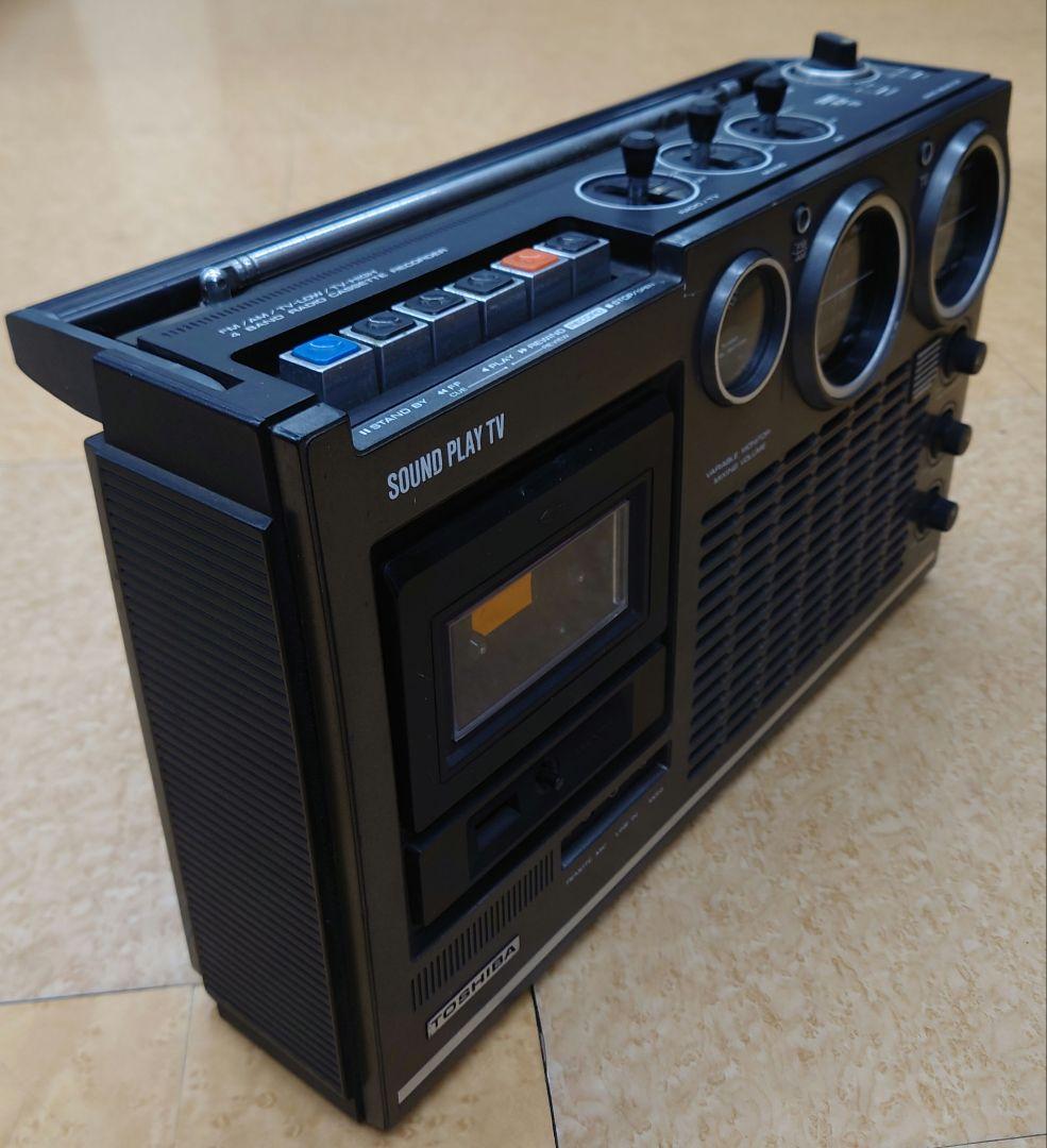 【レア・当時物】東芝　RT-570F レトロラジカセ
