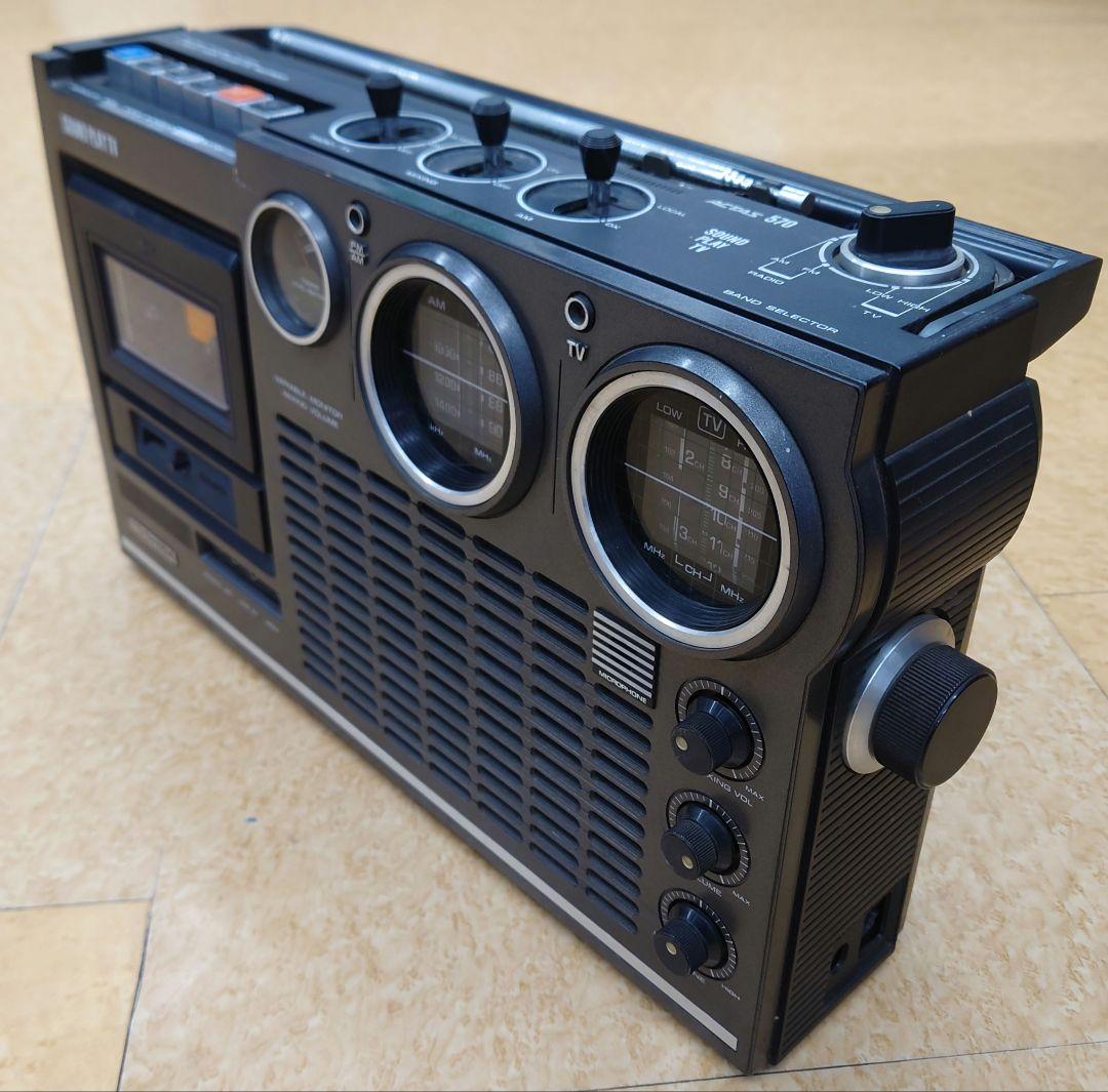 【レア・当時物】東芝　RT-570F レトロラジカセ