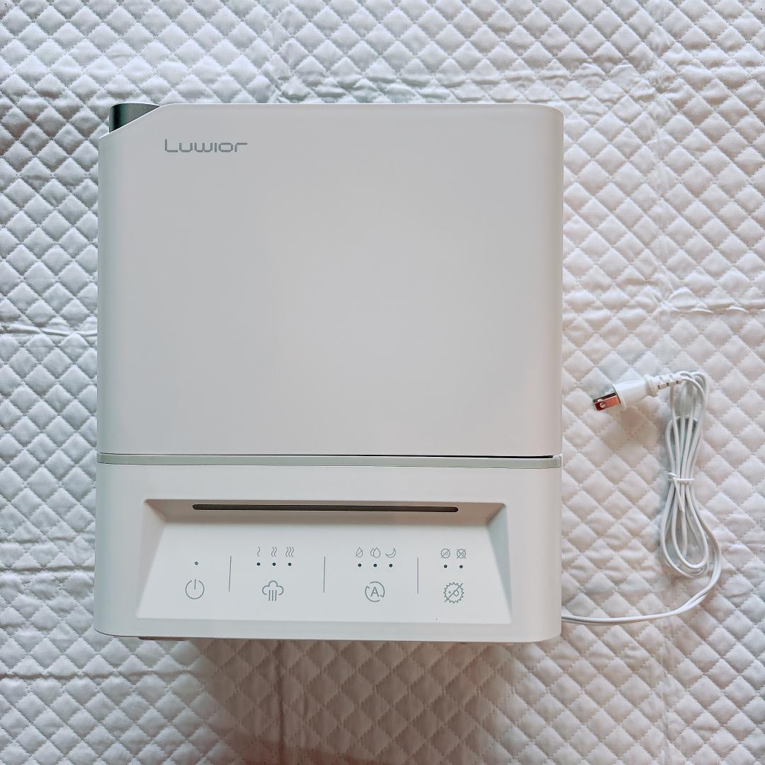 94★加湿器卓上除菌加湿器第二代電解水除菌超音波加湿器大容量4L二つ除菌モード