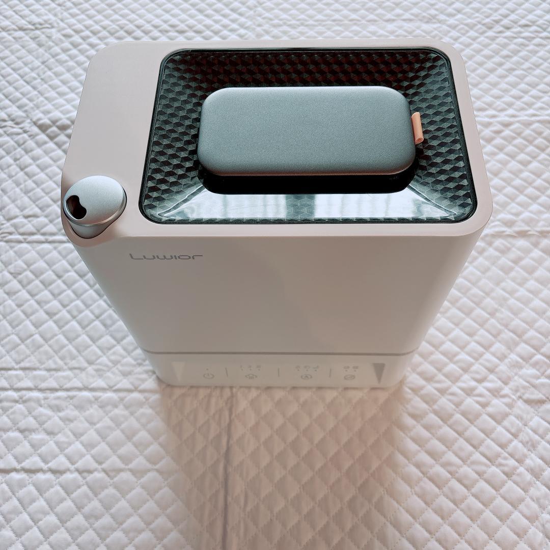 94★加湿器卓上除菌加湿器第二代電解水除菌超音波加湿器大容量4L二つ除菌モード