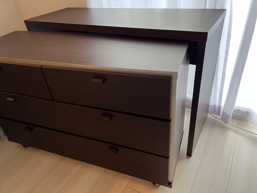 B-company デスク&チェスト　※破損あり