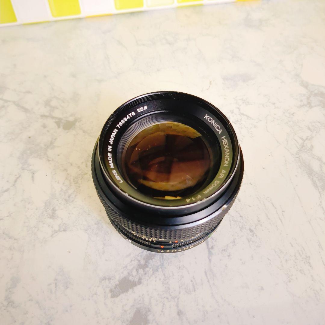 極美品★ KONICA HEXANON AR 50mm F1.4 単焦点レンズ