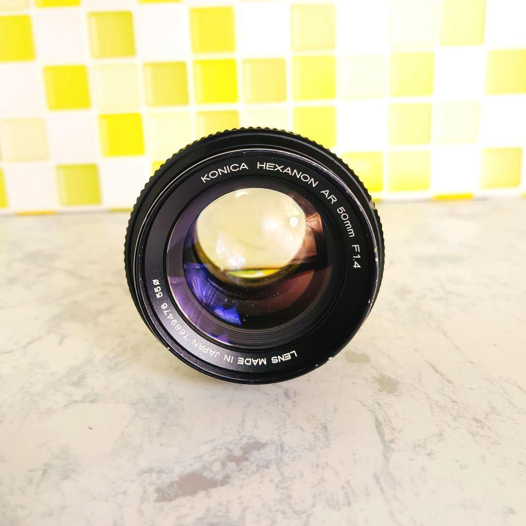 極美品★ KONICA HEXANON AR 50mm F1.4 単焦点レンズ