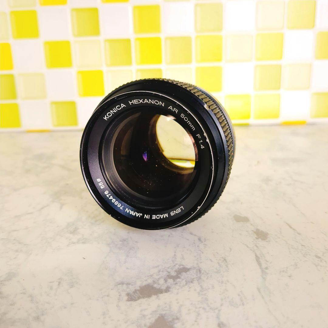 極美品★ KONICA HEXANON AR 50mm F1.4 単焦点レンズ