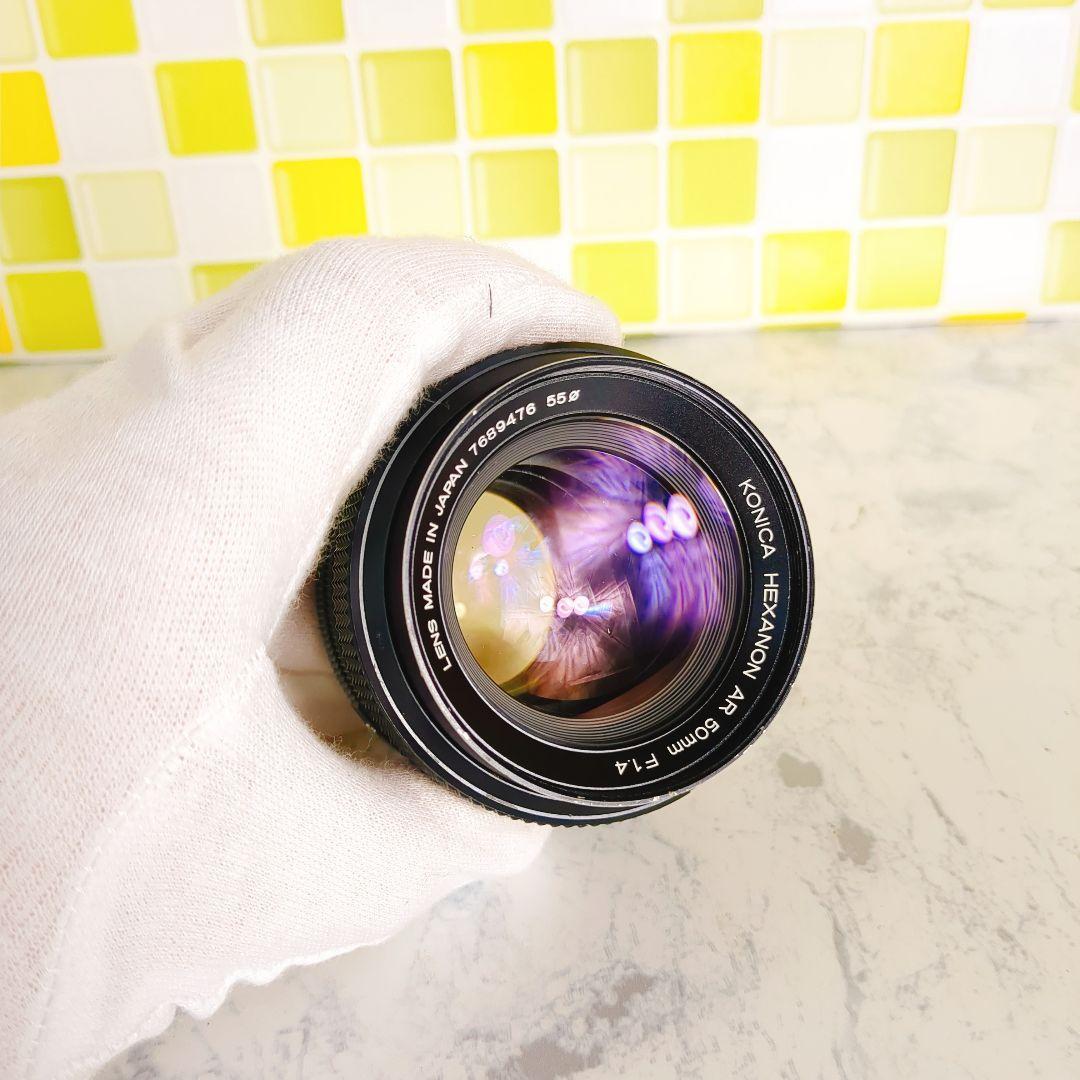 極美品★ KONICA HEXANON AR 50mm F1.4 単焦点レンズ