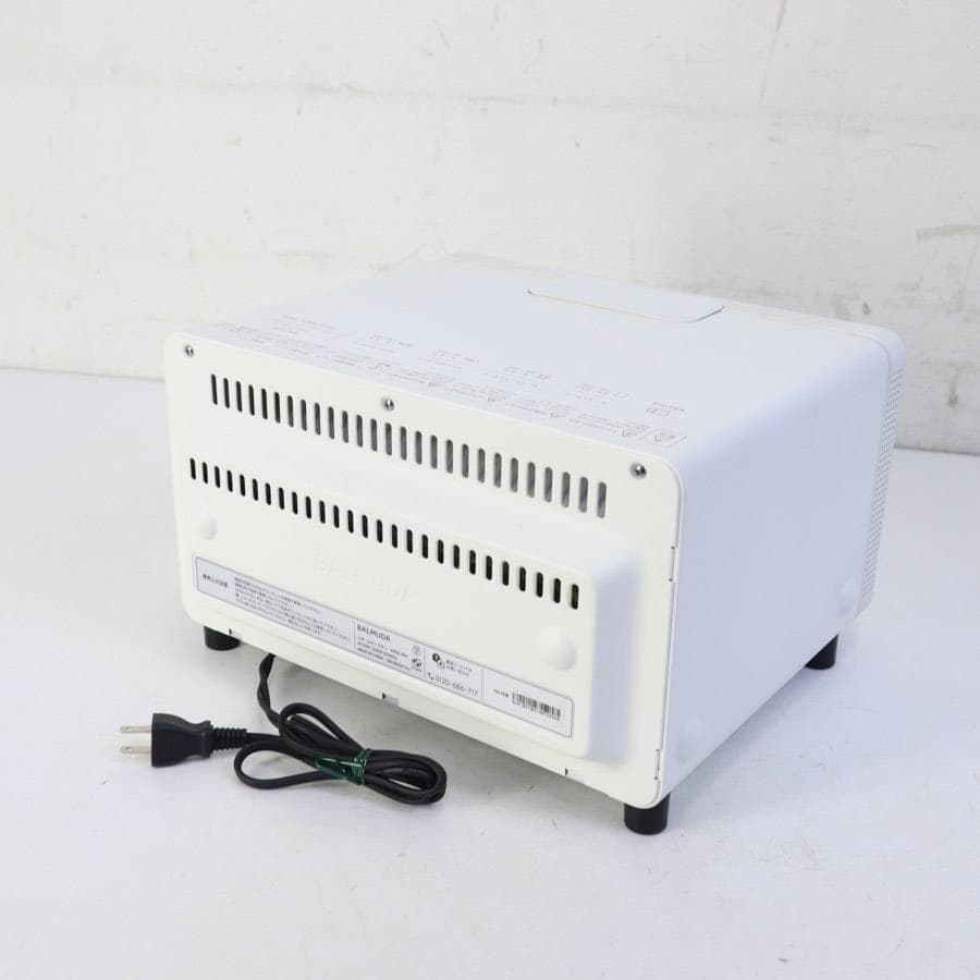 値下美品 21年 バルミューダ ザ・トースター スチームトースターK05A-WH