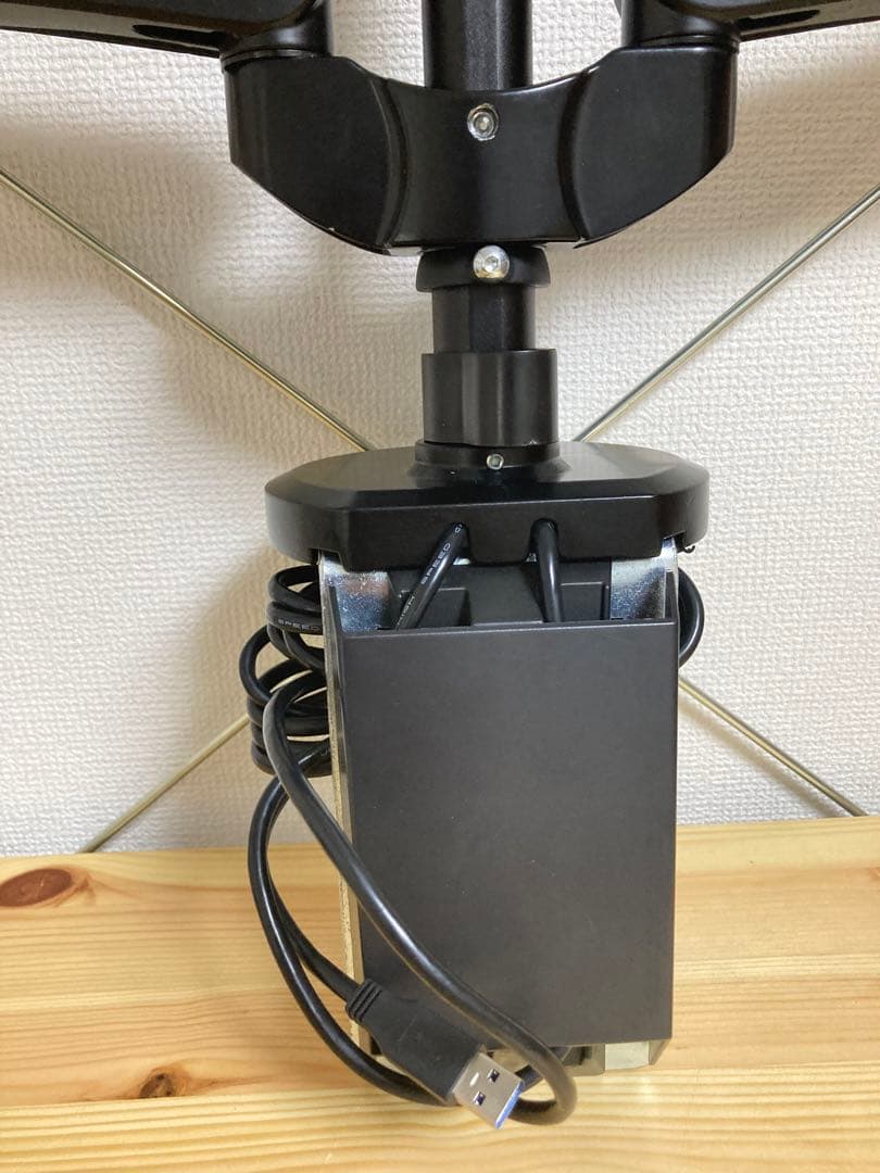 ☆ バウヒュッテ デュアルモニターアーム BMA-2GS-BK Bauhutte