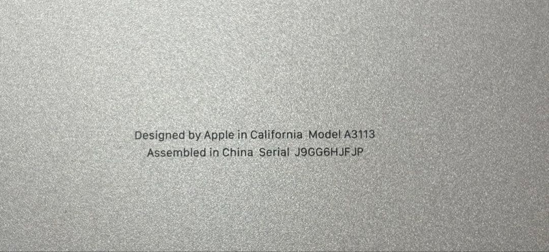 Apple MacBook Air 13.6インチ M3 8GB 256GB