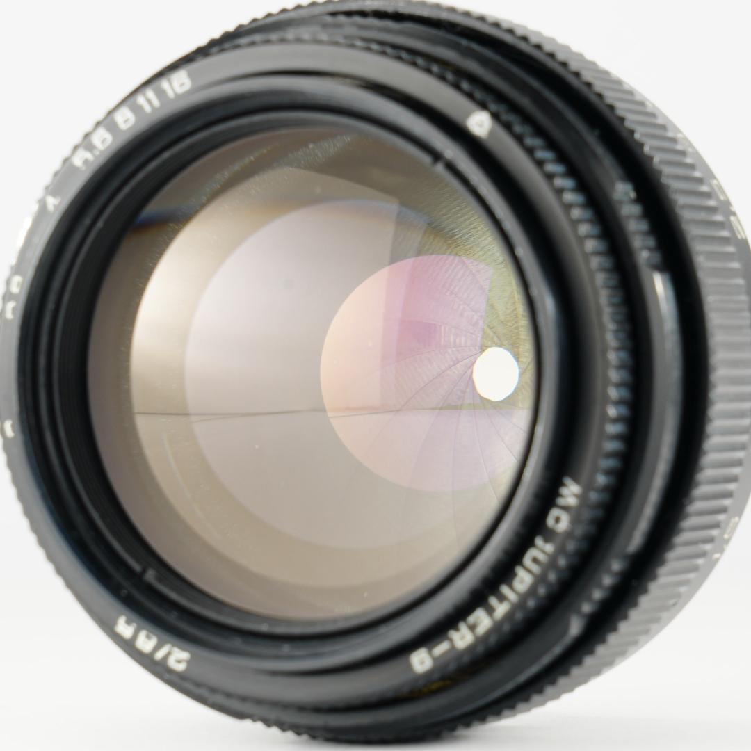 【神レンズ】動作◎ Jupiter-9 85mm F2 ロシアンレンズ 658
