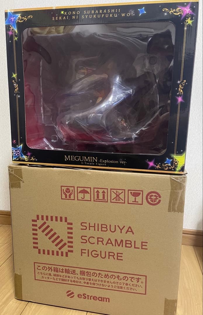 未開封品　渋谷スクランブルフィギュア　めぐみん　エクスプロージョンver.