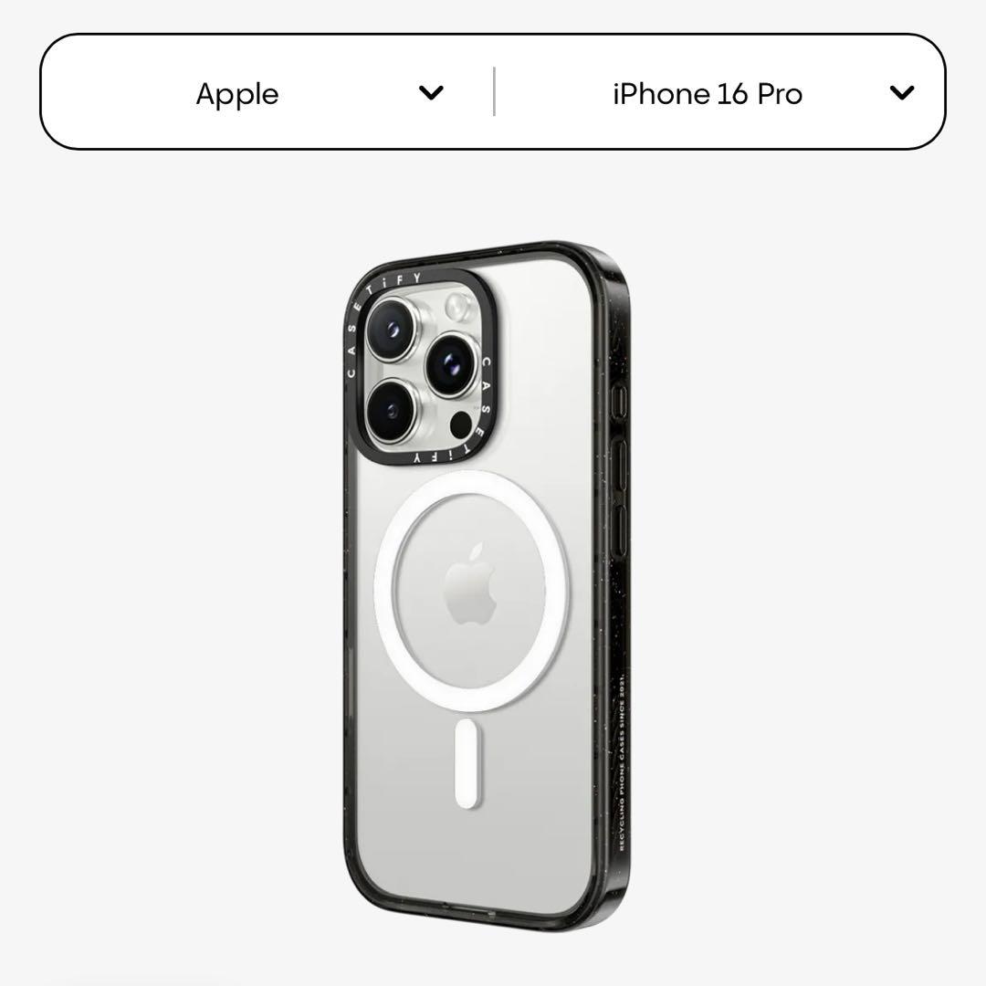 CASETIFY カスタムスマホケース iPhone 16 Pro