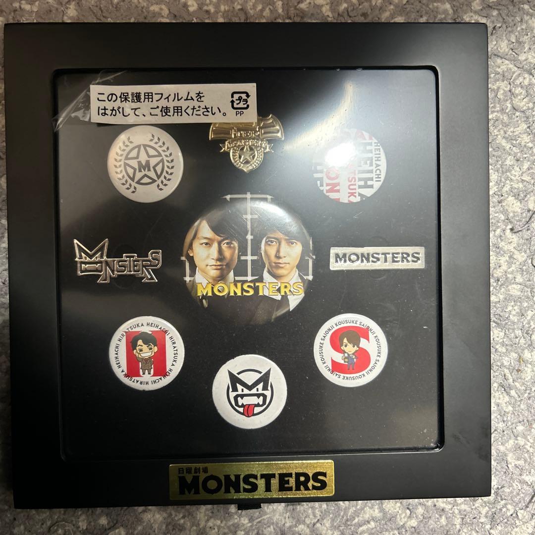 MONSTERS ラストスペシャル賞 マグネット&バッジセット